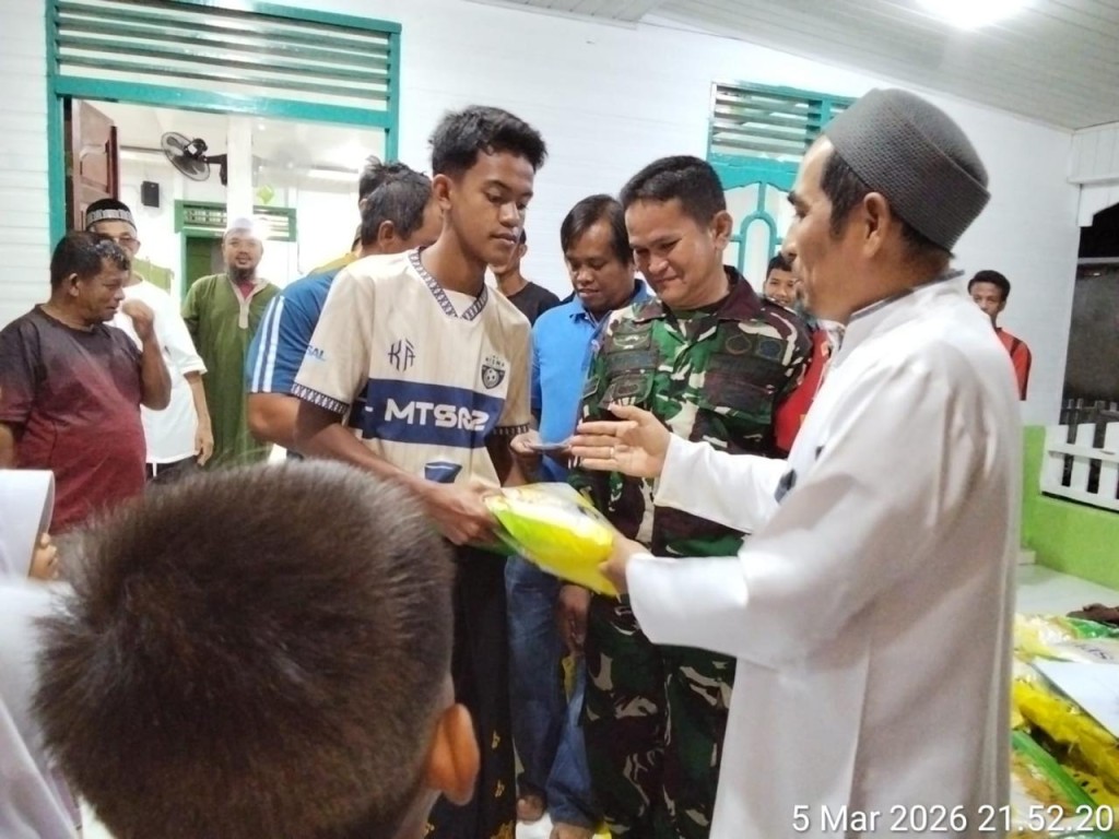 Program Penyaluran Beras dan sembako untuk masyarakat Kurang mapuh Desa suka Jaya